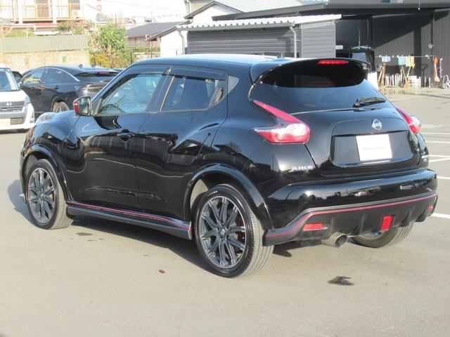 ジューク ニスモ RS レカロシート 1年保証付き 純正ナビ 4WD アラウンドビューモニター キセノンライト ETC インテリキー(33枚目)