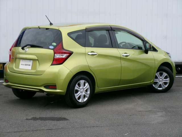 ノート X DIG-S ワンオーナー 当社下取車 純正CD一体型AM/FMチューナー ドライブレコーダー 衝突軽減ブレーキ 踏み間違い防止 車線逸脱警報 オートライト ハイビームアシスト インテリジェントキー オートエアコン(2枚目)