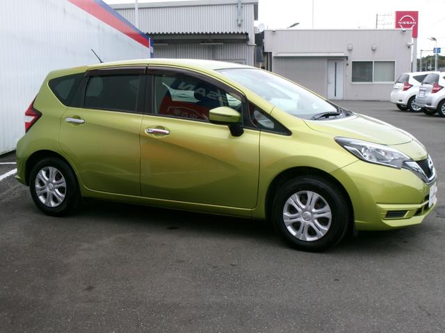 ノート X DIG-S ワンオーナー 当社下取車 純正CD一体型AM/FMチューナー ドライブレコーダー 衝突軽減ブレーキ 踏み間違い防止 車線逸脱警報 オートライト ハイビームアシスト インテリジェントキー オートエアコン(34枚目)