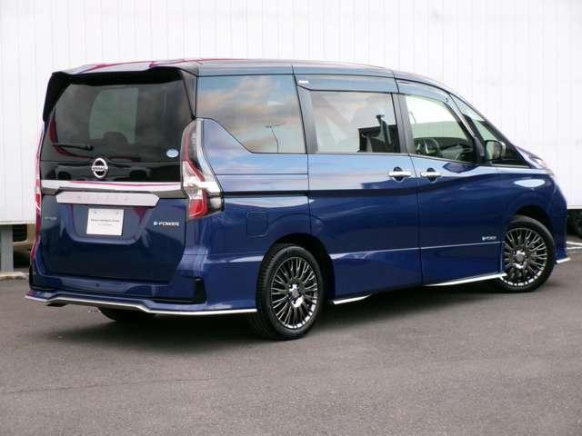 セレナ e-パワー オーテック スポーツスペック プロパイロット 後席フリップダウンモニター 純正10インチメモリーナビ アラウンドビューモニター インテリジェントルームミラー ETC 前後ドライブレコーダー 専用ボディ補強 専用サスペンション(2枚目)