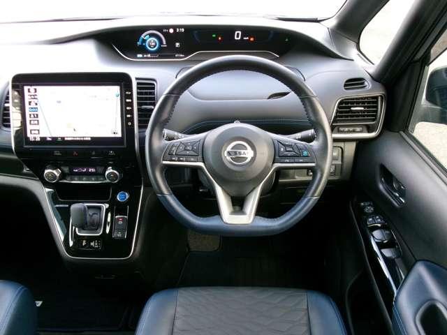 セレナ e-パワー オーテック スポーツスペック プロパイロット 後席フリップダウンモニター 純正10インチメモリーナビ アラウンドビューモニター インテリジェントルームミラー ETC 前後ドライブレコーダー 専用ボディ補強 専用サスペンション(4枚目)