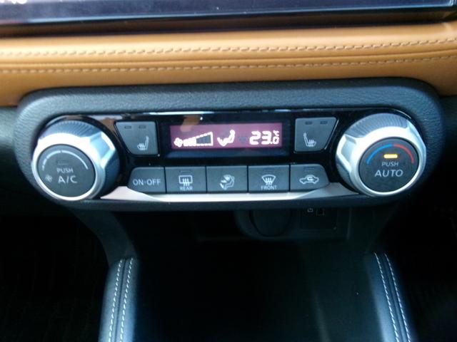 キックス X ツートーンインテリアエディション プロパイロット 純正メモリーナビ アラウンドビューモニター ETC 前後ドライブレコーダー インテリジェントルームミラー SOSコール ステアリング・シートヒーター 衝突軽減ブレーキ 車線逸脱警報(9枚目)