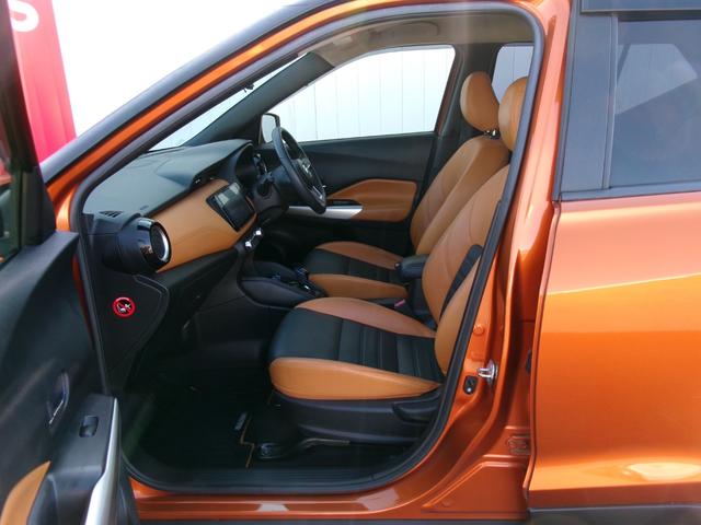 キックス X ツートーンインテリアエディション プロパイロット 純正メモリーナビ アラウンドビューモニター ETC 前後ドライブレコーダー インテリジェントルームミラー SOSコール ステアリング・シートヒーター 衝突軽減ブレーキ 車線逸脱警報(34枚目)