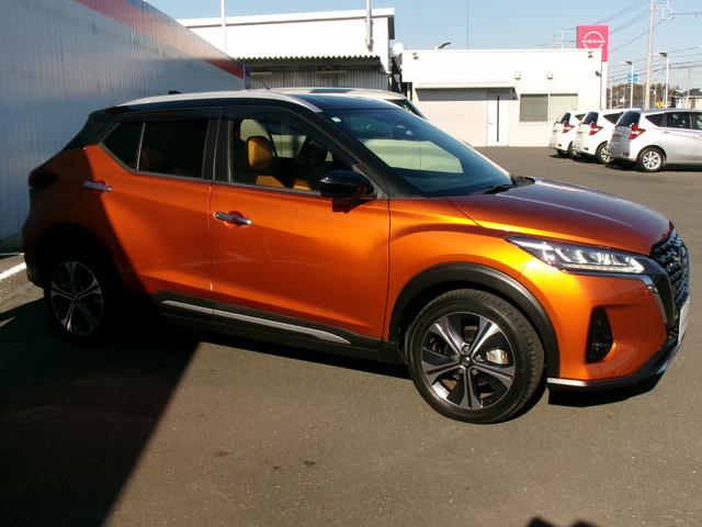 キックス X ツートーンインテリアエディション プロパイロット 純正メモリーナビ アラウンドビューモニター ETC 前後ドライブレコーダー インテリジェントルームミラー SOSコール ステアリング・シートヒーター 衝突軽減ブレーキ 車線逸脱警報(52枚目)