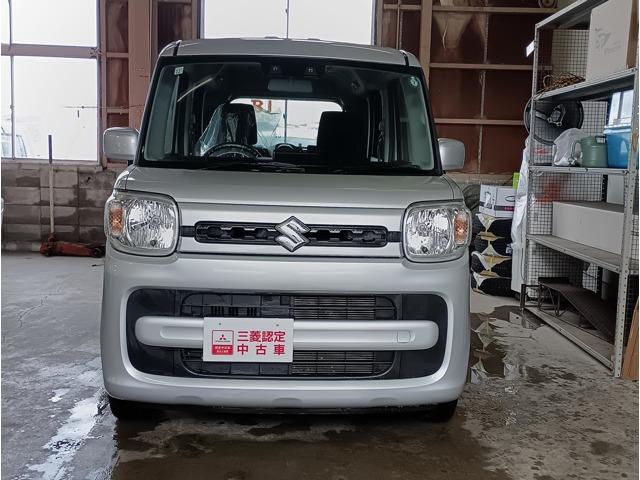 スペーシア ハイブリッドＧ　スマートキー・プッシュスタート　イモビライザー　エネチャージ　ベンチＳ　Ｗエアバッグ　横滑り防止装置付　ＡＡＣ　エアバック　フルフラットシート　リモコンキー　ＰＳ　ＡＢＳ　サイドカーテンエアバック（2枚目）