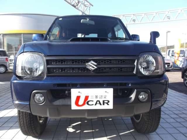 ジムニー ＸＣ　タ－ボ　パ－トタイム４ＷＤ　５速マニュアル車　ランドベンチャー用１６インチアルミホイ－ル＆スタッドレスタイヤ装着済み　フォグランプ　ル－フレ－ル　電動格納ドアミラ－　ＡＢＳ　プライバシ－ガラス☆（3枚目）