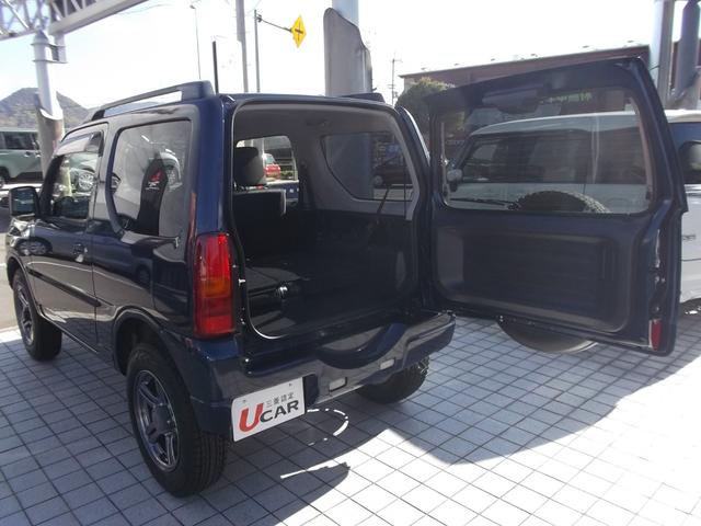 ジムニー ＸＣ　タ－ボ　パ－トタイム４ＷＤ　５速マニュアル車　ランドベンチャー用１６インチアルミホイ－ル＆スタッドレスタイヤ装着済み　フォグランプ　ル－フレ－ル　電動格納ドアミラ－　ＡＢＳ　プライバシ－ガラス☆（40枚目）
