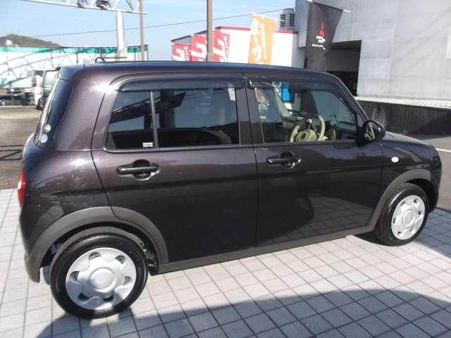 アルトラパン Ｌ　ナビ全方位モニタ－カメラパッケ－ジ　純正メモリ－ナビ　フルセグＴＶ　ブル－トゥ－スオ－ディオ　音楽ＣＤ　ＤＶＤ再生　ステアリングリモコン　運転席ヒ－タ－　衝突被害軽減ブレ－キ　タイヤ４本新品交換済み☆（5枚目）