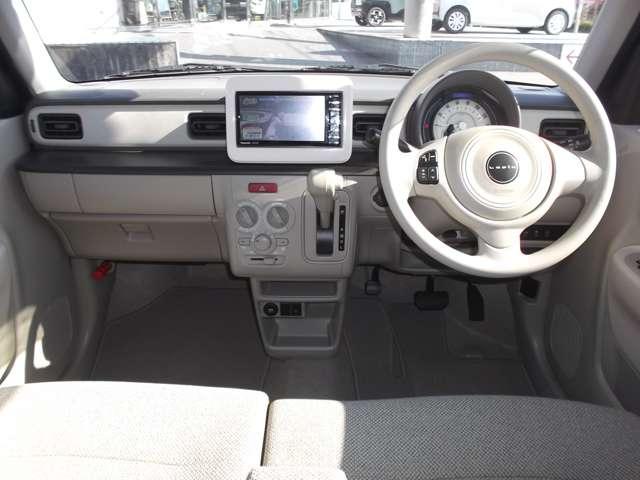 アルトラパン Ｌ　ナビ全方位モニタ－カメラパッケ－ジ　純正メモリ－ナビ　フルセグＴＶ　ブル－トゥ－スオ－ディオ　音楽ＣＤ　ＤＶＤ再生　ステアリングリモコン　運転席ヒ－タ－　衝突被害軽減ブレ－キ　タイヤ４本新品交換済み☆（12枚目）