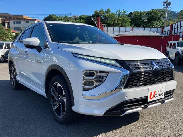 エクリプスクロスＰＨＥＶ Ｐ　ナビ・フルセグＴＶ・全周囲カメラ・ＥＴＣ　３６０度カメラ　地デジ　ＡＢＳ　ＬＥＤランプ　クルコン　バックカメラ　ソナー　シートヒーター　ＥＴＣ　４ＷＤ　ナビＴＶ　盗難防止　フルオートエアコン　Ｐシート（11枚目）