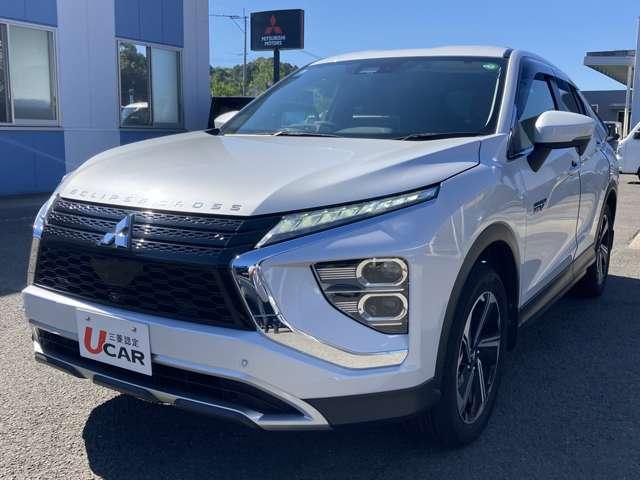エクリプスクロスＰＨＥＶ Ｇ　ナビ・フルセグＴＶ・バックカメラ・ＥＴＣ　ＬＥＤヘッドランプ　衝突被害軽減システム　オートクルーズコントロール　ＥＴＣ車載器　フルセグＴＶ　クリアランスソナー　バツクカメラ　前席シートヒーター　４ＷＤ（5枚目）