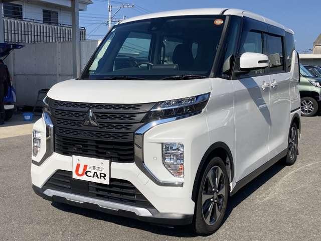 ｅＫクロススペース Ｔ　プラスエディション　ナビ・フルセグＴＶ・全周囲カメラ・キーレス　マルチカメラ　衝突被害軽減ブレーキ　ＬＥＤヘッドライト　フルセグ　両側電動スライドドア　パーキングセンサー　シートヒーター　メモリーナビ　ターボ（5枚目）