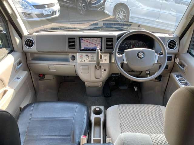 エブリイワゴン PZターボスペシャル ナビ・フルセグTV・両側電動スライド・ETC 左右電動スライドドア タ-ボ アルミホイル Wエアバッグ TVナビ ワイヤレスキー パワーウインド エアコンパワステ ETC車載器 運転席エアバッグ PS(11枚目)