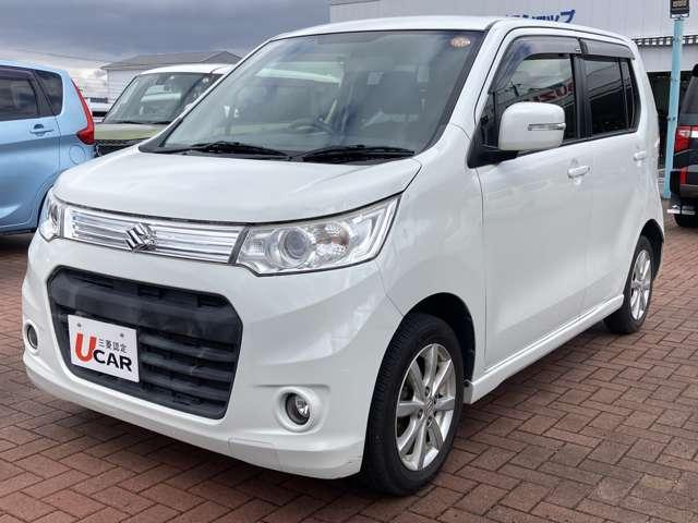 ワゴンＲスティングレー Ｘ　ＣＤ・アイドリングストップ・キーレス・ＥＴＣ　盗難防止　ＥＴＣ付　Ｉストップ　フルフラットシート　ベンチ　ＡＢＳ付　運転席エアバッグ　パワステ　ＡＵＴＯエアコン　ＰＷ　記録簿　アルミホイール（5枚目）