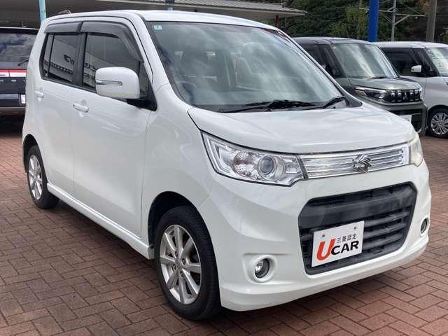 ワゴンＲスティングレー Ｘ　ＣＤ・アイドリングストップ・キーレス・ＥＴＣ　盗難防止　ＥＴＣ付　Ｉストップ　フルフラットシート　ベンチ　ＡＢＳ付　運転席エアバッグ　パワステ　ＡＵＴＯエアコン　ＰＷ　記録簿　アルミホイール（11枚目）