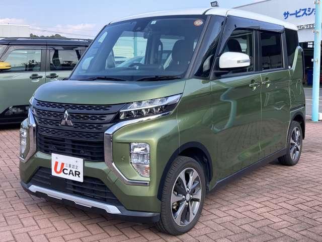 ｅＫクロススペース Ｔ　ナビ・フルセグＴＶ・全周囲カメラ・キーレス　クルコン　前後ソナー　ＬＥＤ　フルセグＴＶ　ＥＴＣ　横滑り防止　前席シートヒーター　メモリーナビ　４ＷＤ　アルミホイール　バックカメラ　ＡＢＳ　ベンチシート（5枚目）