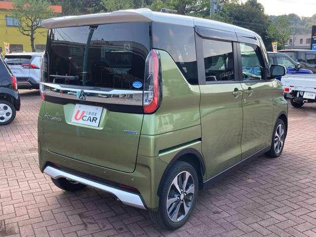 ｅＫクロススペース Ｔ　ナビ・フルセグＴＶ・全周囲カメラ・キーレス　クルコン　前後ソナー　ＬＥＤ　フルセグＴＶ　ＥＴＣ　横滑り防止　前席シートヒーター　メモリーナビ　４ＷＤ　アルミホイール　バックカメラ　ＡＢＳ　ベンチシート（9枚目）