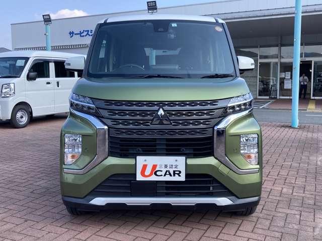 ｅＫクロススペース Ｔ　ナビ・フルセグＴＶ・全周囲カメラ・キーレス　クルコン　前後ソナー　ＬＥＤ　フルセグＴＶ　ＥＴＣ　横滑り防止　前席シートヒーター　メモリーナビ　４ＷＤ　アルミホイール　バックカメラ　ＡＢＳ　ベンチシート（12枚目）