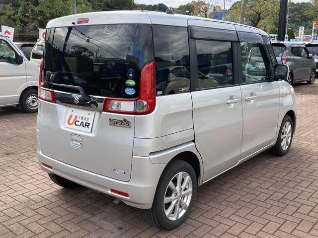 スペーシア T ナビ・フルセグTV・全周囲カメラ・キーレス ナビTV 前席シートヒーター イモビライザー エネチャージ ターボ車 横滑り防止装置 クルーズコントロール バックモニター メモリーナビ スマートキー AW(9枚目)