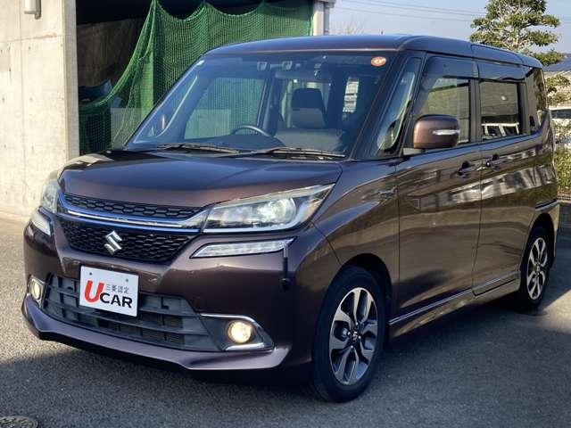 ソリオバンディット ハイブリッドSV ナビ・フルセグTV・バックカメラ・キーレス DカメラブレーキS メモリーナビ インテリキー キーレススタート Iストップ パワーウインドウ アルミ サイドエアバッグ エアバッグ リアカメラ 横滑り防止(5枚目)