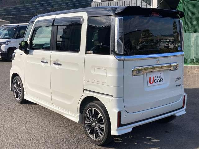 スペーシアカスタム ハイブリッドＸＳ　ナビ・フルセグＴＶ・全周囲カメラ・キーレス　アラウンドモニター　両側パワ－スライドドア　Ｂカメ　スマキー　ソナー　キーレスエントリー　アイドルストップ　シートＨ　フルフラットシート　ＬＥＤヘッドライト（8枚目）