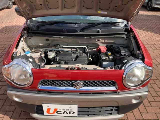 ハスラー G CD・アイドリングストップ・シートヒーター レーダーサポート アイドリングST プッシュスタートスマートキー 整備点検記録簿 盗難警報装置 ダブルエアバック 運転席シートヒーター パワーウィンドゥ(17枚目)