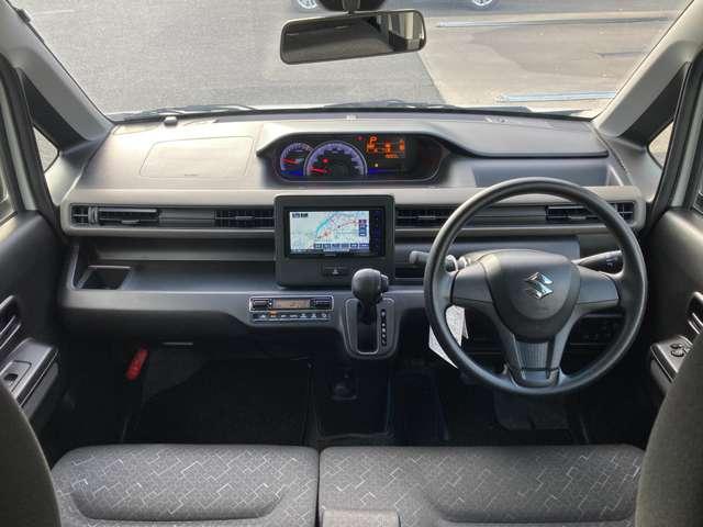 ワゴンR ハイブリッドFX ナビ・ワンセグTV・衝突軽減B・横滑り防止 点検記録簿 デュアルセンサーブレーキS シートヒーター付 リアセンサー ESP エネチャージ キーフリー Wエアバック フルオートエアコン 盗難防止 ABS(12枚目)