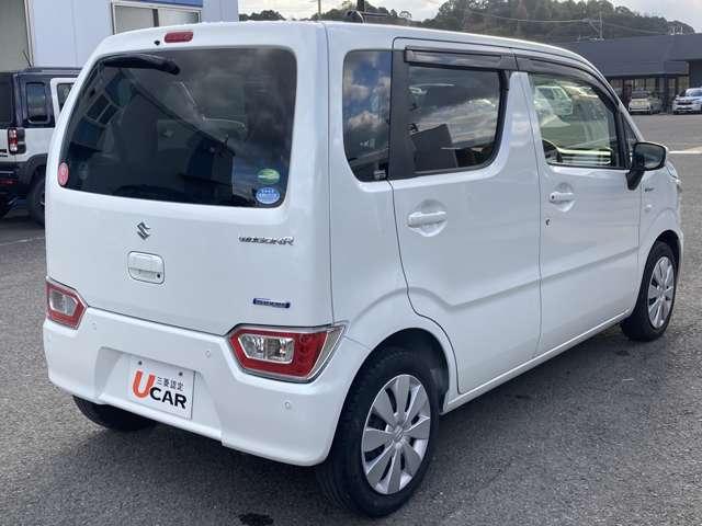 ワゴンR ハイブリッドFX ナビ・ワンセグTV・衝突軽減B・横滑り防止 点検記録簿 デュアルセンサーブレーキS シートヒーター付 リアセンサー ESP エネチャージ キーフリー Wエアバック フルオートエアコン 盗難防止 ABS(19枚目)