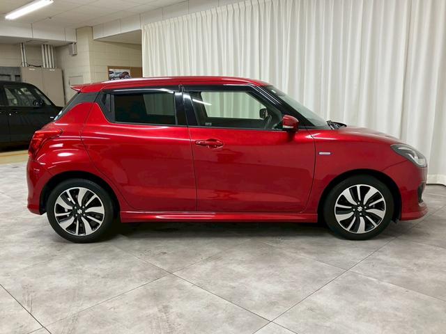 スイフト ハイブリッドＲＳ　・本土仕入・走行２８０４０ｋｍ・車検整備付・三菱認定保証・純正ナビ・フルセグＴＶ・Ｂｌｕｅｔｏｏｔｈ対応・全方位モニター・ＥＴＣ・ＬＥＤヘッド・シートヒーター・純正１６ＡＷ・衝突被害軽減ブレーキ（4枚目）