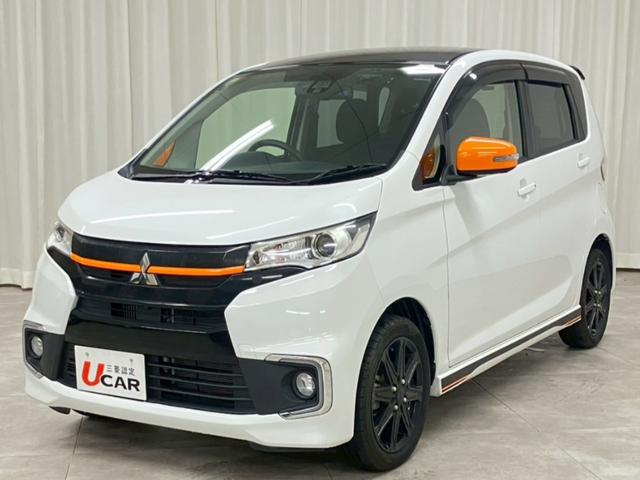ｅＫカスタム アクティブギア　・本土仕入・走行５１７４０ｋｍ・車検整備付・三菱認定保証・パナソニックナビ・フルセグＴＶ・Ｂｌｕｅｔｏｏｔｈ対応・全方位カメラ・ＥＴＣ・ドライブレコーダー・衝突被害軽減ブレーキ・電動格納ミラー（7枚目）