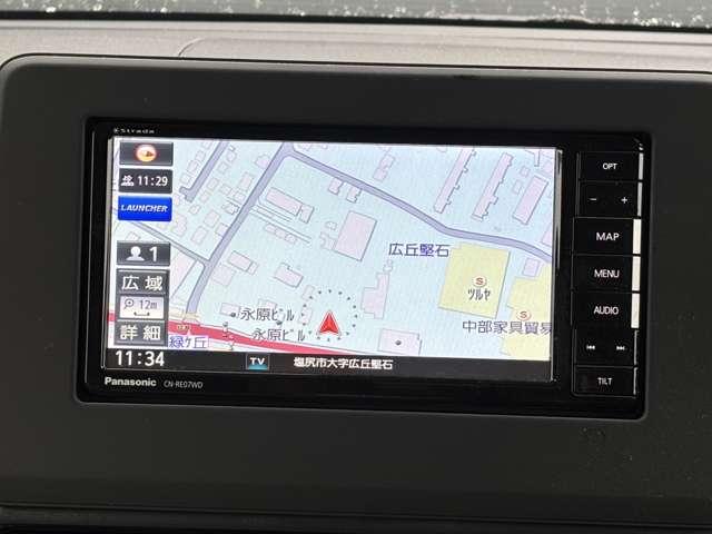 ルークス 660 X 新品ノーマルタイヤ 社外メモリーナビ(3枚目)