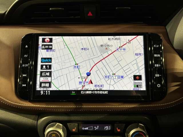 キックス Ｘ　ＦＯＵＲ　スタイルエディション　☆当社試乗車☆９インチ純正メモリーナビ☆アラウンドビューモニター☆プロパイロット☆ＬＥＤライト☆ＥＴＣ２．０☆純正前方＆室内３６０度ドラレコ☆スマートルームミラー☆ソナー☆（5枚目）