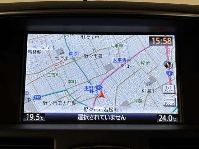 フーガハイブリッド ３．５　メーカーナビ　アラウンドビューモニター（5枚目）