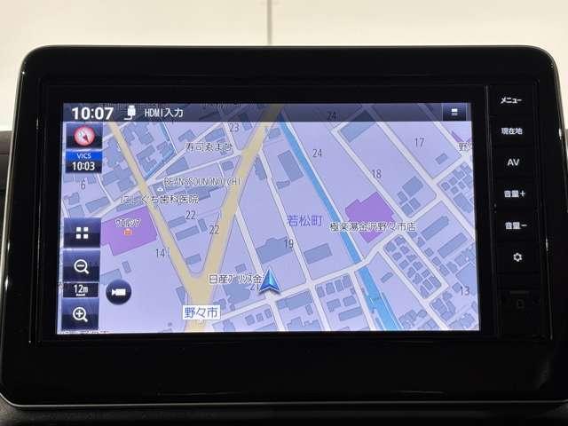 ルークス ６６０　ハイウェイスターＸ　当社試乗車　９インチ純正メモリーナビ（5枚目）