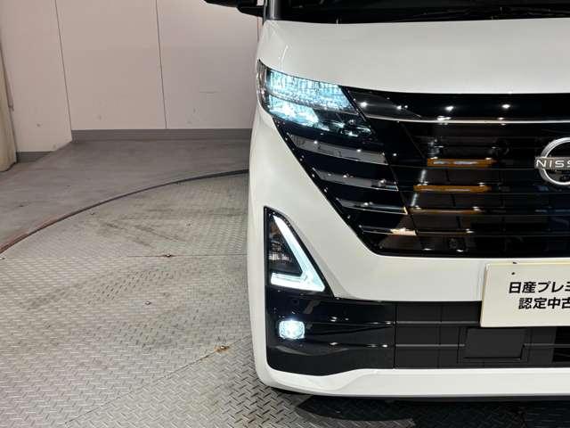 ルークス ６６０　ハイウェイスターＸ　当社試乗車　９インチ純正メモリーナビ（16枚目）