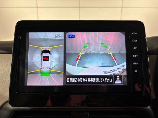 �A���E���h�r���[���j�^�[�͐^�ォ�猩���낵���l�ɎԂ̎��͂�\�����邱�ƂŁA���Ԏ��̈��S���Ɨ��֐������߂܂��B