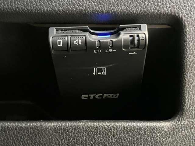 ＥＴＣも勿論付ています。これで高速道路の料金所もノーストレス。ノンストップで通過します。