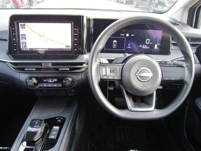 ノート 1.2 X メモリーナビ バックカメラ 前後ドラレコ リアカメラ 衝突被害軽減ブレ-キ ETC付 LEDヘッドライト レーンアシスト インテリジェントキー ワンオーナー ドラレコ 盗難防止システム ワンセグTV TVナビ サイドカーテンエアバック ABS(4枚目)