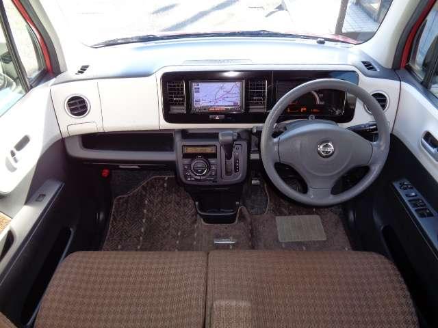 モコ ６６０　Ｘ　メモリ－ナビ　バックカメラ　ＥＴＣ　パワーウインド　ＡＴエアコン　Ｂモニター　ＥＴＣ付き　ナビテレビ　１オーナー　デュアルエアバッグ　ワンセグ　スマキー　運転席エアバッグ　キーレスエントリー　メモリーナビ　アルミ　パワステ　ＡＢＳ（3枚目）