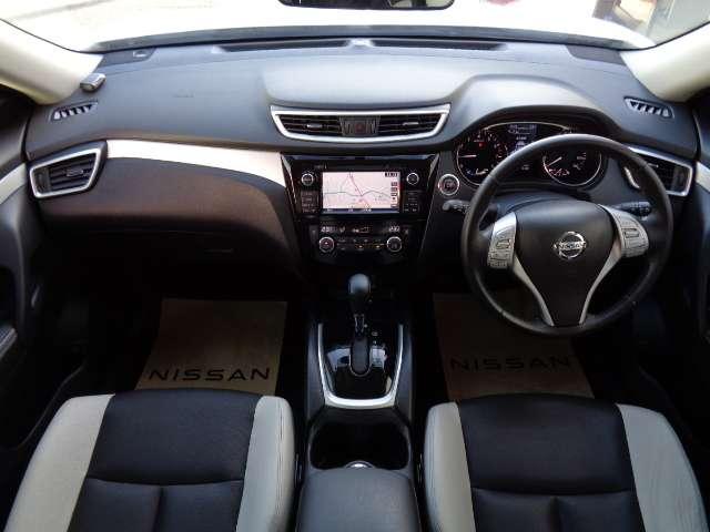 エクストレイル ２．０　モード・プレミア　ハイブリッド　エマージェンシーブレーキパッケージ　４ＷＤ　アラウンドビュー　ルーフレール　ＥＴＣ　ワンオ－ナ－車　ナビＴＶ　レーンキープ　オートクルーズコントロール　バックモニター　ＬＥＤヘッドランプ　ＥＴＣ　ＡＷ　インテリジェントキー　４ＷＤ　アラウンドビューモニタ　エマブレ（3枚目）