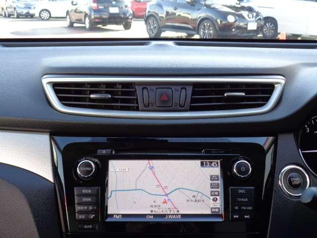 エクストレイル ２．０　モード・プレミア　ハイブリッド　エマージェンシーブレーキパッケージ　４ＷＤ　アラウンドビュー　ルーフレール　ＥＴＣ　ワンオ－ナ－車　ナビＴＶ　レーンキープ　オートクルーズコントロール　バックモニター　ＬＥＤヘッドランプ　ＥＴＣ　ＡＷ　インテリジェントキー　４ＷＤ　アラウンドビューモニタ　エマブレ（7枚目）