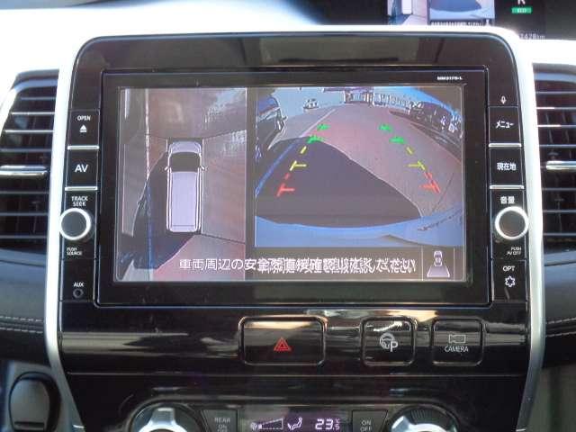 セレナ ２．０　ハイウェイスター　Ｖセレクション　両側ハンズフリーオートスライドドア装備　全周カメラ　Ｉ－ＳＴＯＰ　サイドカメラ　両側ＡＳＤ　Ａクルーズ　ワンオ－ナ－車　車線逸脱　ＬＥＤヘッドライト　バックカメラ　ＥＴＣ　ＴＶナビ　ドライブレコーダー　キーレス　オートエアコン　メモリーナビ（3枚目）