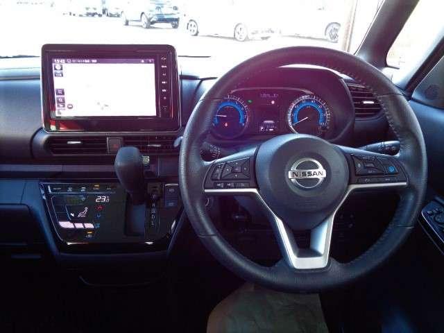 ルークス 660 ハイウェイスターGターボ プロパイロット エディション アラウンドビュー SOSコール ドラレコ 両側パワードア アラウンドビュ プリクラッシュセーフティー メモリナビ アダプティブクルコン レーンキープ インテリキ- ETC LEDヘッドライト アイドリングストップ ドライブレコーダー AC(4枚目)