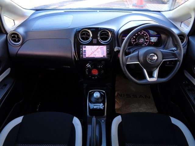 ノート １．２　ｅ－ＰＯＷＥＲ　Ｘ　メモリーナビ　Ｂｌｕｅｔｏｏｔｈ　運転席助手席エアバック　ＡＵＴＯエアコン　１オーナー　盗難防止システム　ナビＴＶ　運転席エアバッグ　キーレスエントリー　パワーウィンドウ　パワステ　メモリーナビ　ＡＢＳ　ワンセグ　スマキ－（3枚目）