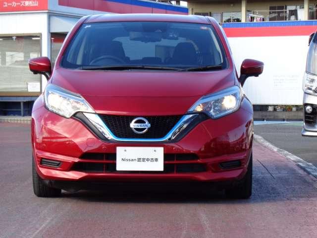 ノート １．２　ｅ－ＰＯＷＥＲ　Ｘ　メモリーナビ　アラウンドビューモニター　３６０°カメラ　記録簿付　Ｒカメラ　運転席助手席エアバック　レーンキープ　ＡＵＴＯエアコン　１オーナー　盗難防止システム　ナビＴＶ　サイドカメラ　運転席エアバッグ　キーレスエントリー　ドラレコ　ＡＢＳ（19枚目）