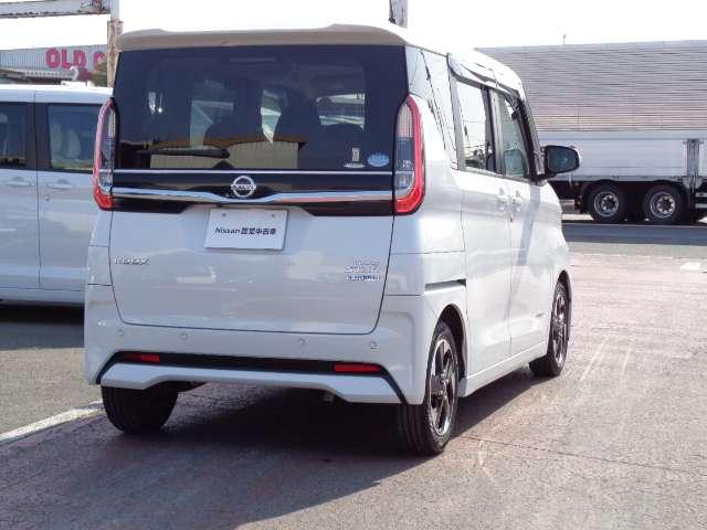 ルークス ６６０　ハイウェイスターＸ　メモリーナビ　アラウンドビューＭ　インテリキ－　衝突軽減Ｂ　ハイビームＡ　ＬＥＤライト　両側ＡＳＤ　フルセグ　ＥＴＣ　１オーナ　車線逸脱警報装置　パワーウィンドウ　ドライブレコーダー　パワステ　記録簿（27枚目）