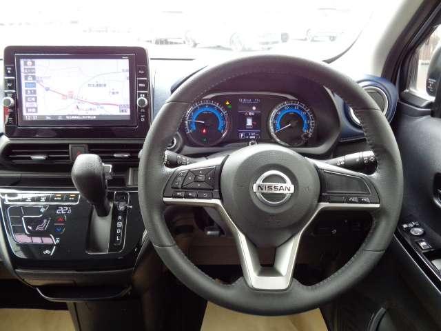 デイズ ６６０　ハイウェイスターＸ　メモリーナビナビ　ワンオ－ナ－　両席エアバッグ　整備記録簿　衝突軽減ブレーキ　禁煙　フルセグテレビ　ハイビームアシスト　ＥＴＣ　ＬＥＤ　ドライブレコーダー　車線逸脱防止　バックモニター　ＡＷ　ＡＢＳ（4枚目）