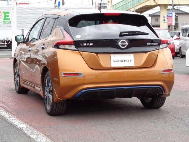 リーフ ｅ＋　Ｇ　メーカーナビ　エマブレ　レーンキープアシスト　禁煙　フルセグＴＶ　レザーシート　サイドエアバッグ　ドラレコ　レーダークルーズ　ＥＴＣ　ワンオーナー　パーキングサポート　寒冷地　バックカメラ　記録簿（32枚目）