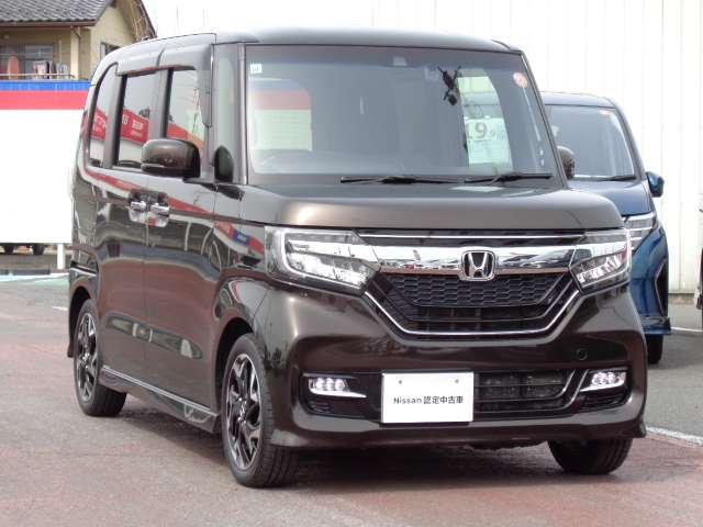 Ｎ－ＢＯＸカスタム カスタム　６６０　Ｇ　ＥＸ　ターボ　ホンダセンシング　ホンダセンシング　メモリーナビ　スマートキ－　メモリナビ　ＡＷ　ＬＫＡＳ　ＡＣ　Ｒカメ　サイドエアバッグ　クルコン　Ｆセグ　ＬＥＤヘットライト　ナビＴＶ　盗難防止装置　ＥＴＣ　パワーステアリング　ＰＷ（25枚目）
