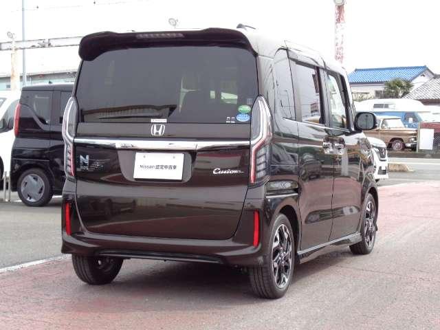 Ｎ－ＢＯＸカスタム カスタム　６６０　Ｇ　ＥＸ　ターボ　ホンダセンシング　ホンダセンシング　メモリーナビ　スマートキ－　メモリナビ　ＡＷ　ＬＫＡＳ　ＡＣ　Ｒカメ　サイドエアバッグ　クルコン　Ｆセグ　ＬＥＤヘットライト　ナビＴＶ　盗難防止装置　ＥＴＣ　パワーステアリング　ＰＷ（27枚目）